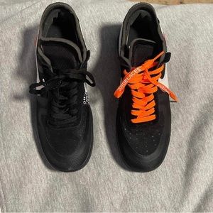 Off White x Air Force Low Black
